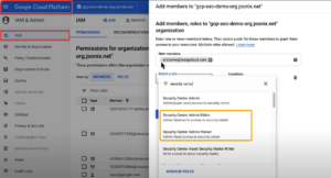 GCP -> IAM Permissions